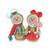 Christmas Gingerbread Couple (30cm)
