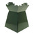 Pearlised Dark Green Living Vase  - Discontinued