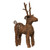 Standing Rattan Reindeer 56cm