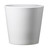 7cm Matte White Dallas Ceramic Pot 