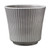 Warm Grey Delphi Ceramic Pot (14cm)