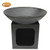 Isla Large Cast Iron Fire Bowl With Log Store 