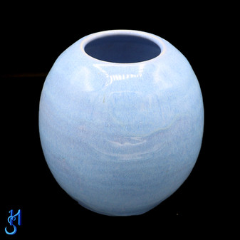 Blue Swirl Vase