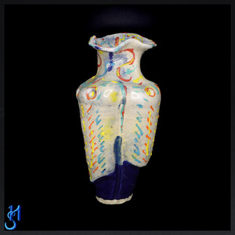 Abstract Multicolor Vase