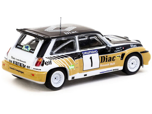 Renault 5 MAXI Turbo #1 Francois Chatriot- Michel Perin "Societe Diac" Winner "Rallye du Var" (1986