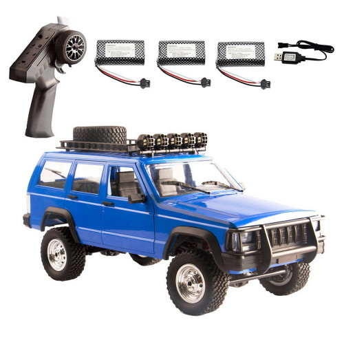 Color: Blue, Number of batteries: three - Manu MN78 Full Scale 112 Simulation Remote Control Rock C