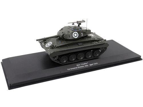 M24 "Chaffee" Tank #3 "U.S.A. 1st Armored Division Italy April 1945" 1/43 Diecast Model by AFVs of 