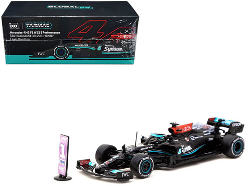 Mercedes-AMG F1 W12 E Performance #44 Lewis Hamilton Winner Formula One F1 Sao Paolo GP (2021) with