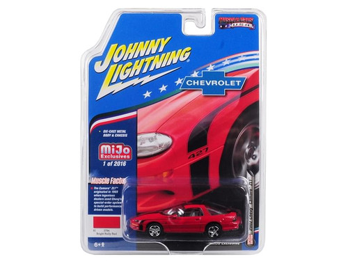 2002 Chevrolet Camaro ZL1 427 Red "Muscle Cars USA" Limited Edition to 2016 pieces Worldwide 1/64 D