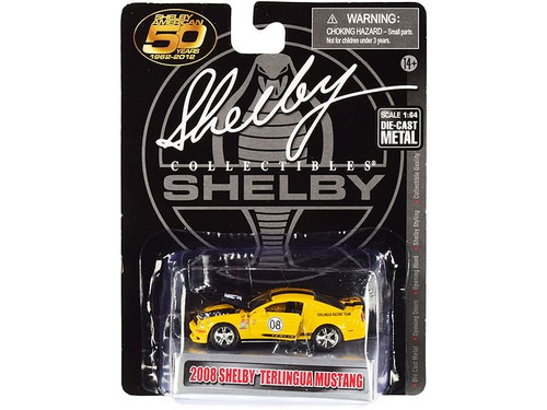 2008 Ford Shelby Mustang #08 "Terlingua" Orange and Black "Shelby American 50 Years" (1962-2012) 1/