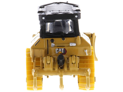 CAT Caterpillar D5 Track-Type Dozer Yellow with Fine Grading Undercarriage and Foldable Blade "High