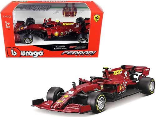 Ferrari SF1000 #16 Charles Leclerc Tuscan GP Formula One F1 (2020) "Ferrari's 1000th Race" 1/43 Die