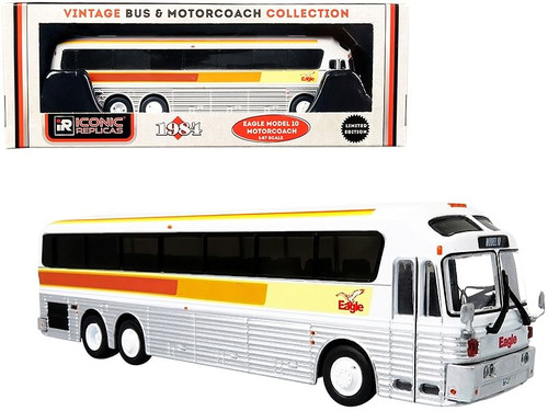 1984 Eagle Model 10 Motorcoach Bus "Corporate" "Vintage Bus & Motorcoach Collection" 1/87 (HO) Diec