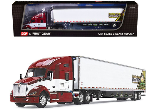 Kenworth T680 with 78" High-Roof Sleeper and 53' Ribbed Utility Refrigerated Trailer "Eagle Eye Pro