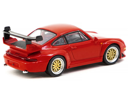 Porsche 911 GT2 Red with Red Interior "Collab64" Series 1/64 Diecast Model Car by Schuco & Tarmac W