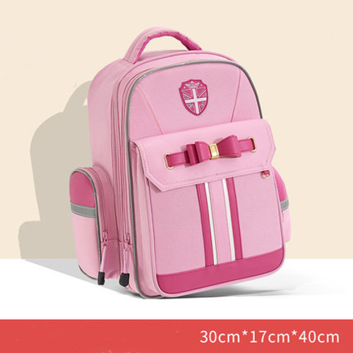 Size: L, Color: PinkA - Kk tree school bag primary school girl 6-12 year old child 1-3-6 grade girl