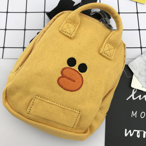 Color: Yellow, style: Large - Dog Carrying Bag Pet SchoolbagPet Backpack Duckling Backpack Pet Bag