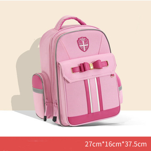 Size: S, Color: PinkA - Kk tree school bag primary school girl 6-12 year old child 1-3-6 grade girl