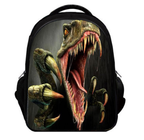 Color: Large12, Size: 40X30X18CM - Dinosaur Children's Schoolbags Shoulder 3D Kindergarten Taipan B