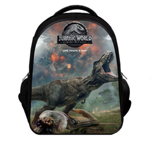 Color: Large1, Size: 40X30X18CM - Dinosaur Children's Schoolbags Shoulder 3D Kindergarten Taipan Ba