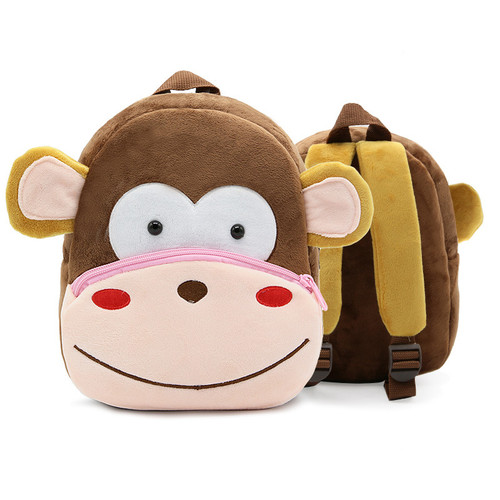 Color: Z - kindergarten small school bag animal backpack