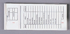 Nailcare Ticket Book - 10/pk