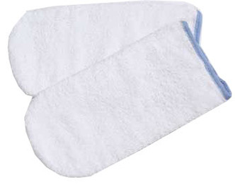 Satin Smooth Terry Cloth Mitts