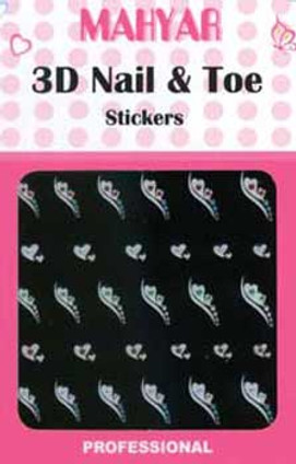 3D Nail & Toe Stickers - CDN14