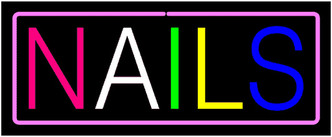 Neon Sign - Nails Color