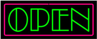 Neon Sign - Open H