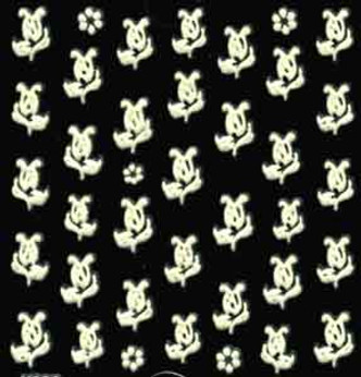 3-D Nail Sticker - Series 108-3