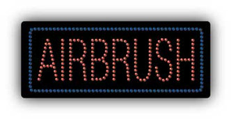 Electric LED Sign - Airbrush 2342