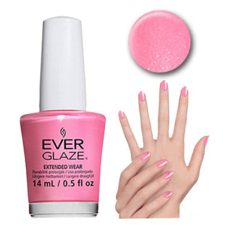 China Glaze EverGlaze  Nail Polish Paint My Piggies Pink- 14 ml