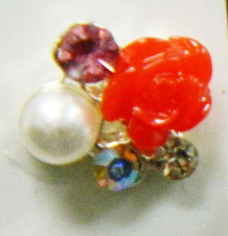 3D Rhinestones Crystal Nail Metal Charms A129