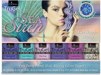 EzFlow TruGel Polish Sea Siren Collection - 6 pc
