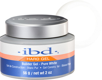 ibd UV Builder Gel Pure White (Intense White) - 2oz