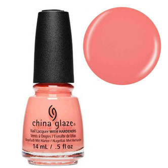 China Glaze Nail Polish Lacquer I Just Cant-aloupe -.5oz