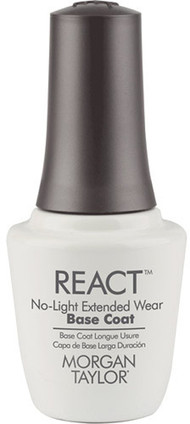 Morgan Taylor React No-Light Extended Wear Base Coat - .5oz
