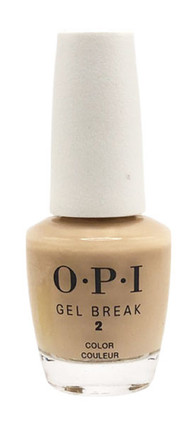 OPI Gel Break Lacquer - Barely Beige - .5oz