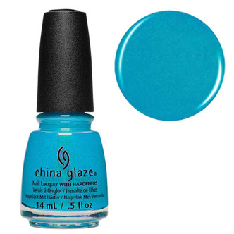 China Glaze Nail Polish Lacquer Mer-made For Bluer Waters - .5oz