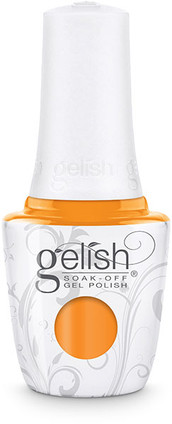 Gelish Soak-Off Gel You'Ve Got Tan-Gerine Lines - Orange Neon Crme - 1/2oz e 15ml