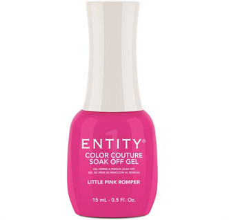 Entity Color Couture Soak Off Gel LITTLE PINK ROMPER - 15 mL / .5 fl oz