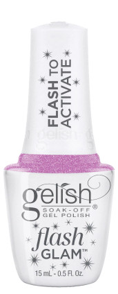 Gelish flash GLAM Glitter Gel Polish One Click At A Time - 15 mL / .5 fl oz