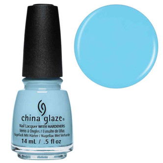 China Glaze Nail Polish Lacquer CHALK ME UP! - .5oz