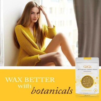 GiGi All Purpose Golden Honee Hard Wax Beads - 396 g / 14 oz