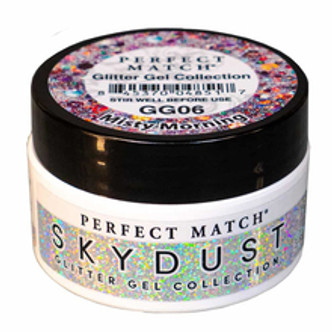 LeChat Perfect Match Glitter Gel Misty Morning - 0.5 oz