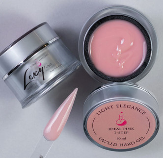 Light Elegance Lexy Line UV/LED Building Gel Ideal Pink 1-Step - 30 mL