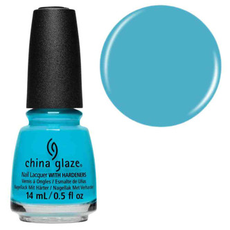 China Glaze Nail Polish Lacquer Cuba Diving  - .5oz