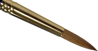 NDI beauty Kolinsky Red Sable Nail Brush # 12