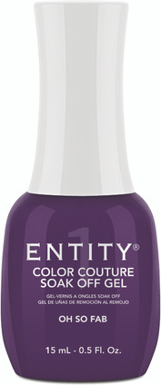 Entity Color Couture Soak Off Gel OH SO FAB - 15 mL / .5 fl oz